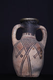 Antique moroccan clay water pot 6.6 INCHES X 10.8 INCHES
