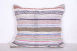 Moroccan handmade kilim pillow 16.9 INCHES X 18.8 INCHES