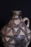 Antique moroccan clay water pot 5.3 INCHES X 7.6 INCHES