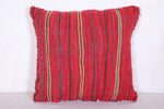 Moroccan handmade kilim pillow 13.7 INCHES X 14.5 INCHES