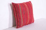 Moroccan handmade kilim pillow 13.7 INCHES X 14.5 INCHES