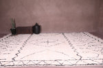 Large berber beniourain Moroccan rug , 11.7 FT X 16.5 FT