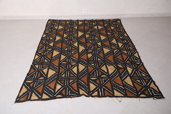 Handwoven kilim 5 FT x 7.3 FT – Authentic Moroccan wool rug with traditional design