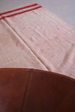 Beautiful flatwoven berber moroccan rug - 5.2 FT X 8.4 FT
