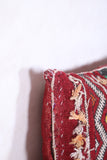 Moroccan handmade kilim pillow 12.9 INCHES X 14.1 INCHES