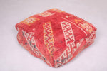 Moroccan kilim pouf