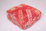 Moroccan kilim pouf