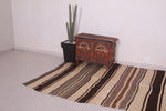 Woven Moroccan rug 4.9 FT X 8.8 FT
