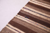 Flatwoven berber moroccan carpet - 4.5 FT X 9.1 FT