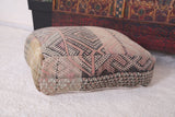 Moroccan berber Kilim handmade rug Pouf