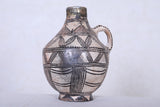 Antique moroccan clay water pot 5.3 INCHES X 7.6 INCHES