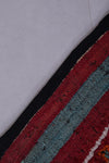 Vintage moroccan handmade hallway rug 4.7 FT X 10.9 FT