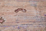 Berber wonderful Moroccan runner rug 4.4 FT X 7.1 FT