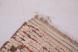 Berber wonderful Moroccan runner rug 4.4 FT X 7.1 FT