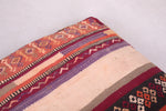 Moroccan flatwoven berber handmade rug pouf
