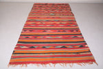 Long berber moroccan rug 5.5 FT X 10.9 FT