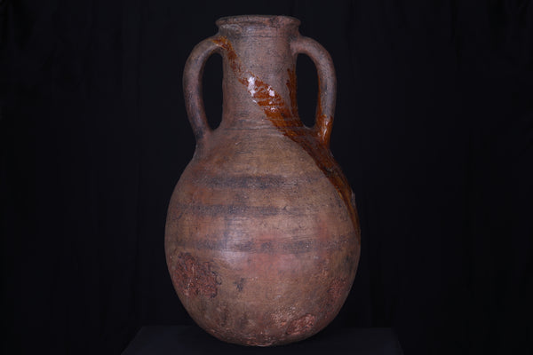 Vintage old moroccan pottery 11.4 INCHES X 18.8 INCHES