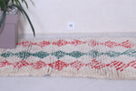 Vintage handmade moroccan berber rug 2.6 FT X 5.3 FT