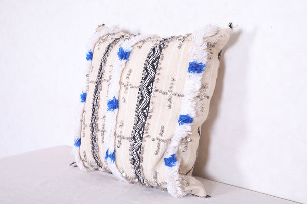 Moroccan handmade kilim pillow 20 INCHES X 20.4 INCHES