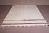 Flatwoven berber moroccan rug - 6.3 FT X 8.6 FT