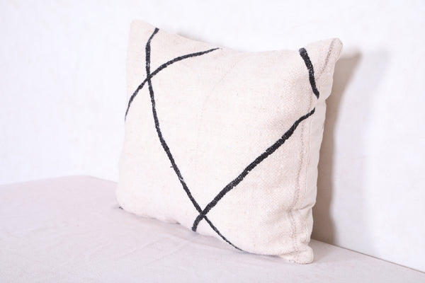 Moroccan handmade kilim pillow 15.7 INCHES X 19.2 INCHES