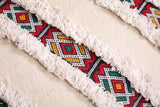 Moroccan berber handmade Kilim rug Pouf