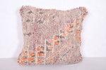 Moroccan handmade kilim pillow 18.5 INCHES X 18.8 INCHES