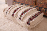 Moroccan berber handmade Kilim rug Pouf