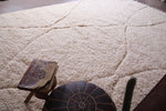 Custom beni ourain rug, All wool Moroccan berber carpet