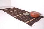 Flatwoven entryway berber moroccan rug - 4.9 FT X 9.8 FT