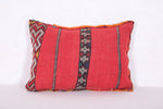 Vintage kilim moroccan pillow 14.5 INCHES X 19.6 INCHES