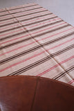 Handwoven berber moroccan rug - 5.9 FT X 9.7 FT