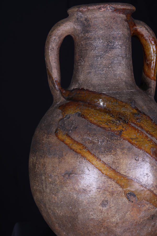 Vintage old moroccan pottery 11 INCHES X 18.1 INCHES