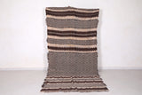 Brown Runner rug 4.7 FT X 10.3 FT