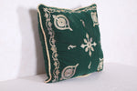 Vintage moroccan pillow 18.8 INCHES X 18.8 INCHES