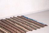Moroccan kilim rug 4.5 FT X 7.5 FT