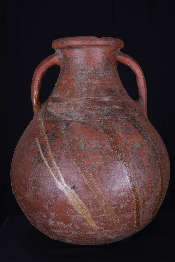 Vintage old moroccan pottery  12.5 INCHES X 15.3 INCHES