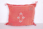 Moroccan handmade kilim pillow 16.1 INCHES X 18.8 INCHES