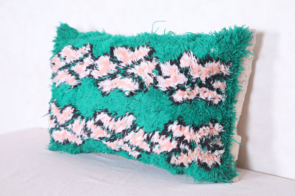 Moroccan handmade kilim pillow 13.7 INCHES X 21.6 INCHES
