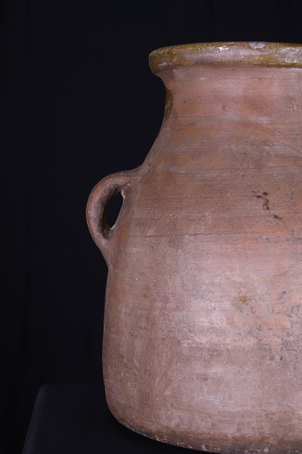 Vintage old moroccan pottery 10.2 INCHES X 12.9 INCHES