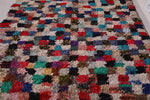 Square colorful berber moroccan rug - 4.3 FT X 6 FT