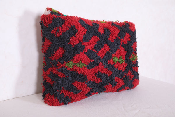 Vintage kilim moroccan pillow 18.5 INCHES X 23.6 INCHES
