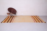 Amazing flatwoven berber moroccan rug - 5.7 FT X 9.5 FT
