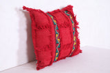 Moroccan handmade kilim pillow 16.1 INCHES X 17.7 INCHES