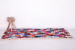 Colorful runner Moroccan berber Rug 2.7 FT X 6.7 FT