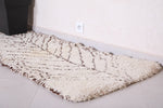 Beige entryway Moroccan berber rug 2.3 FT X 5.8 FT