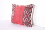Moroccan handmade kilim pillow 16.1 INCHES X 19.2 INCHES