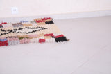 Colorful berber runner berber rug 2.4 FT X 5.8 FT