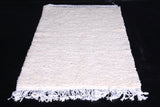 Moroccan handmade berber beni ourain rug 3.1 FT X 5.4 FT