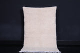 Moroccan handmade berber beni ourain rug 3.1 FT X 5.4 FT